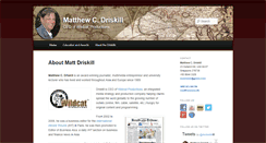 Desktop Screenshot of matt-driskill.com